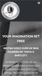 Mobile Screenshot of britishvoiceoveruk.com